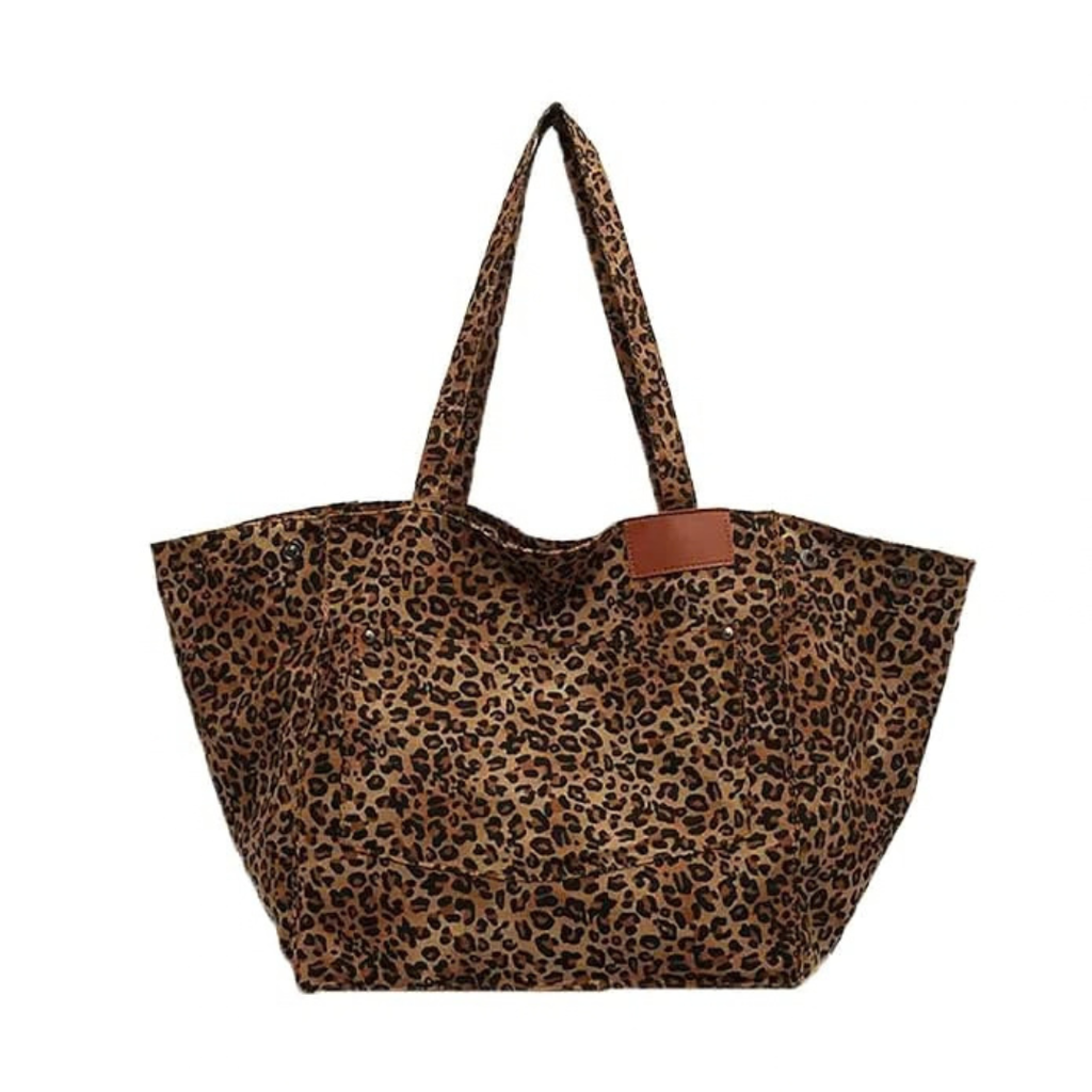 Leopard Print Tote Bag