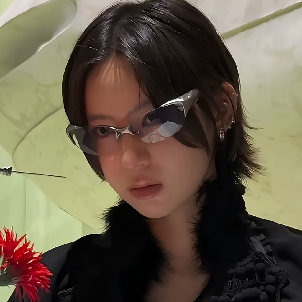 Silver Phantom Rimless Glasses