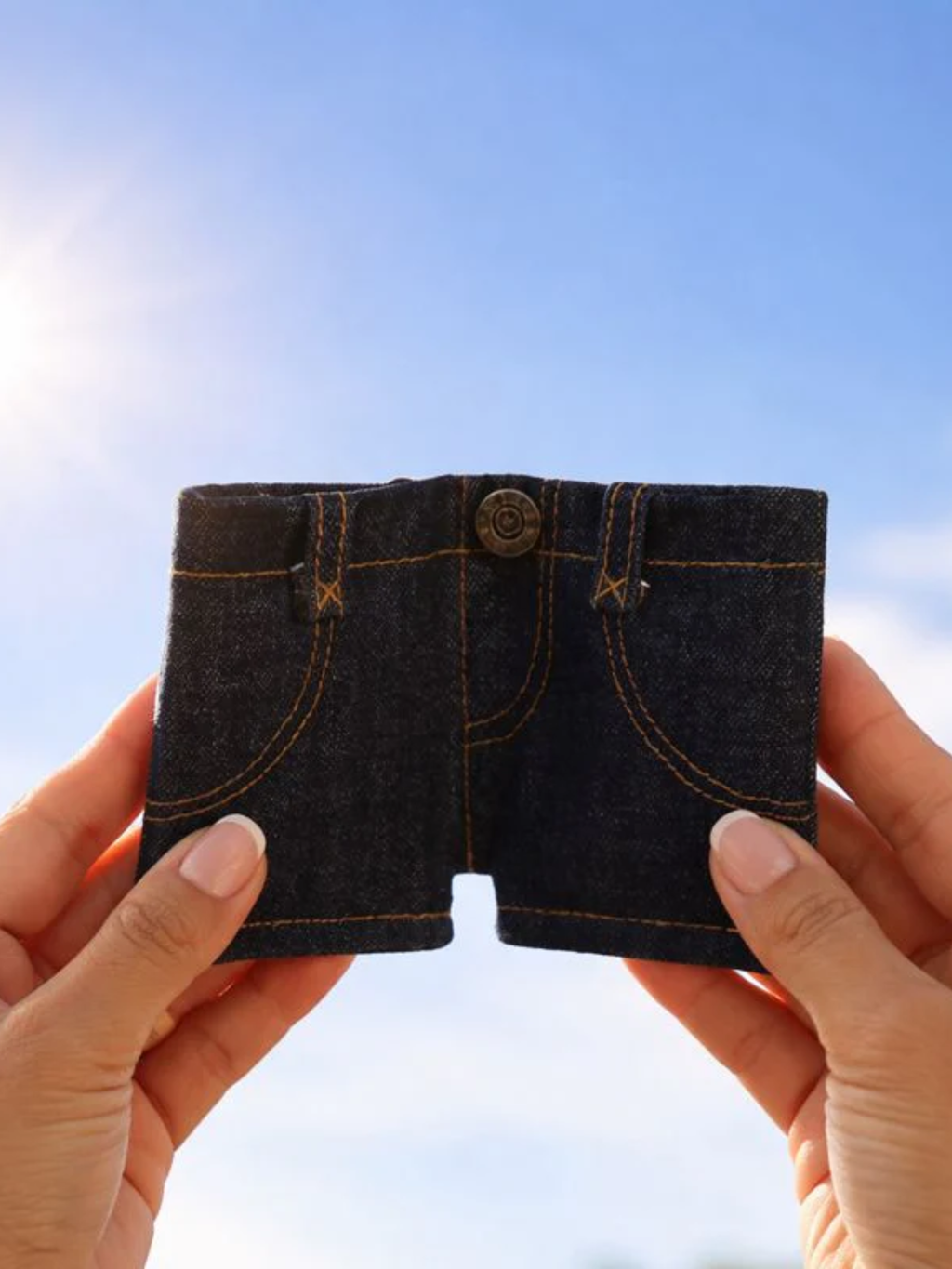 Rivett Denim Slim Wallet