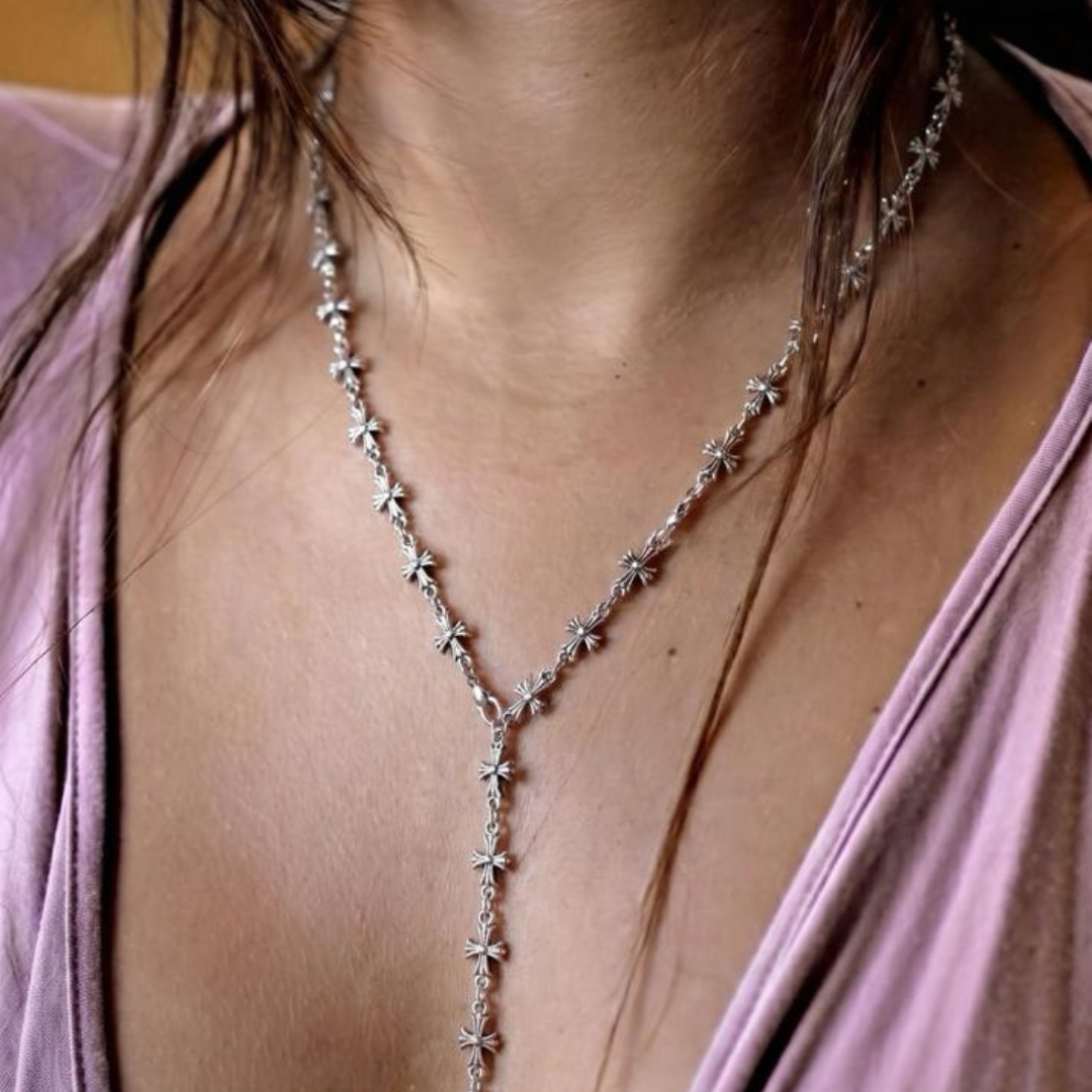Sacred Cross Link Chain