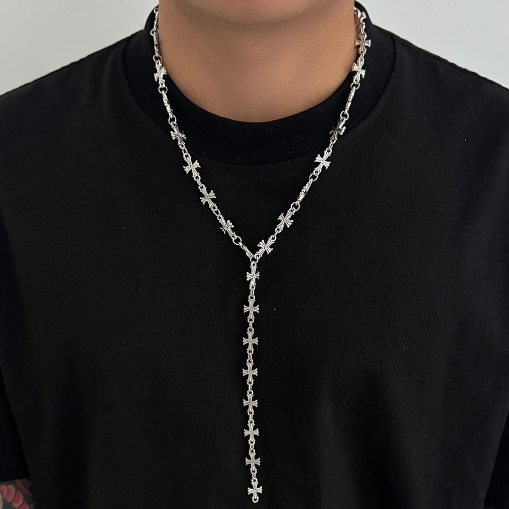 Sacred Cross Link Chain