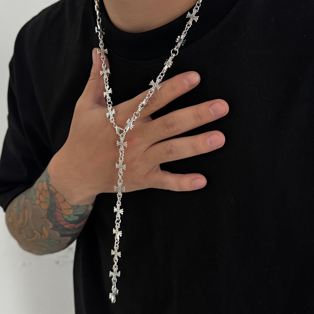 Sacred Cross Link Chain