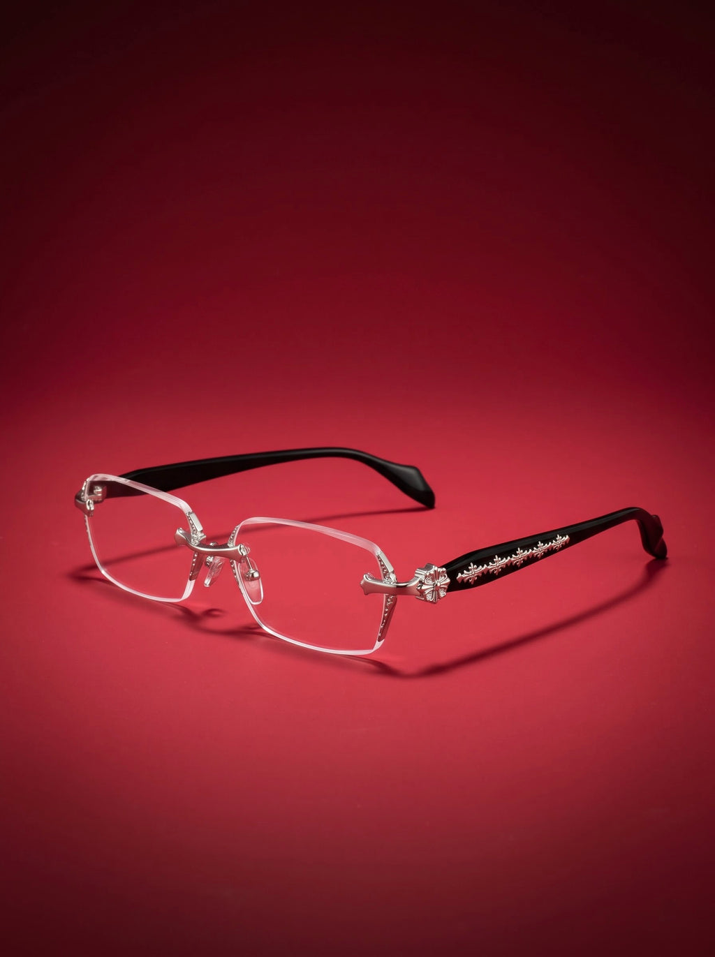 Chrome Hearts Rimless Glasses