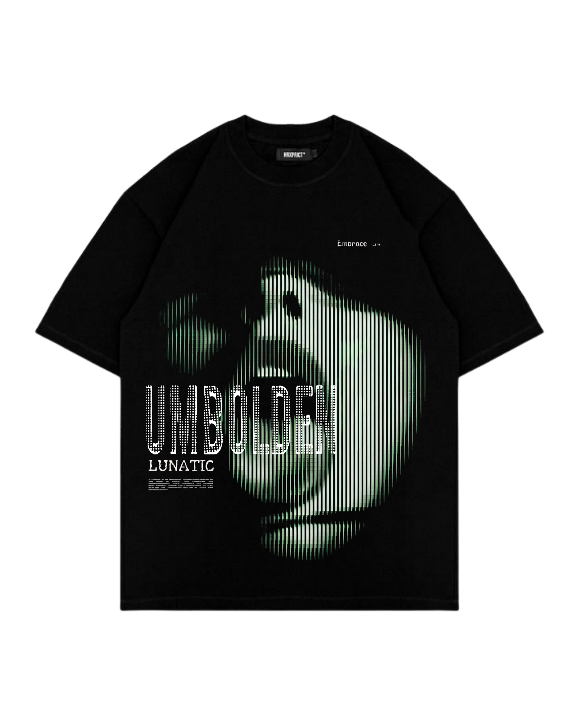 LUNATIC CROPPED OVERSIZED T-SHIRT
