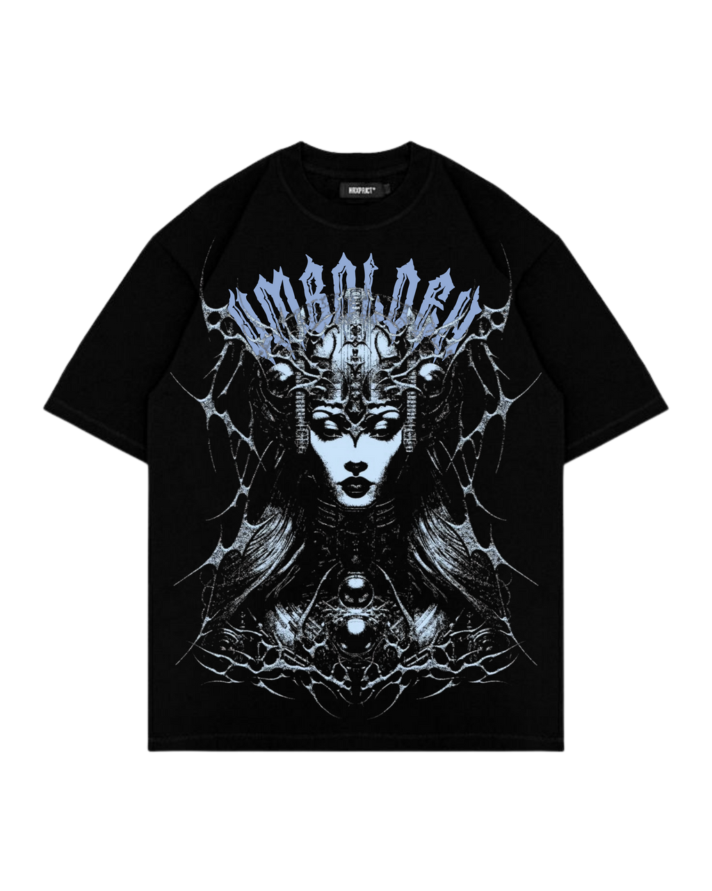 QUEEN MONARCH CROPPED OVERSIZED T-SHIRT