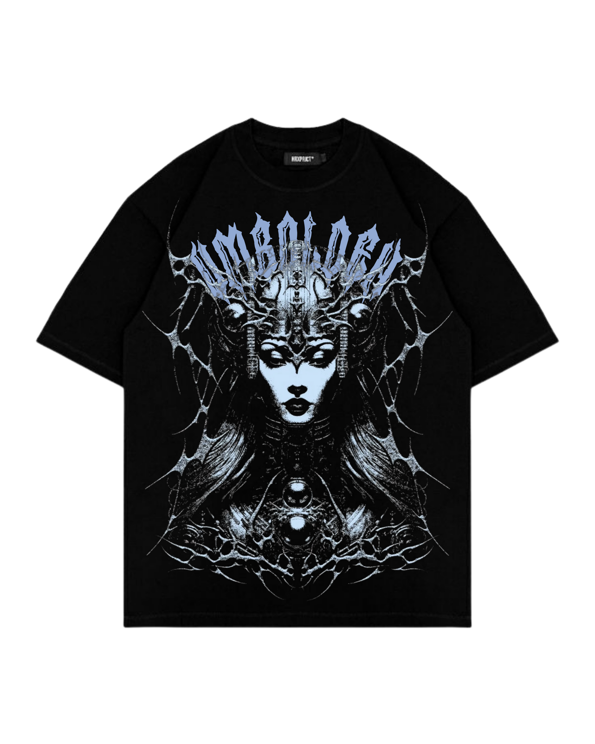 QUEEN MONARCH CROPPED OVERSIZED T-SHIRT