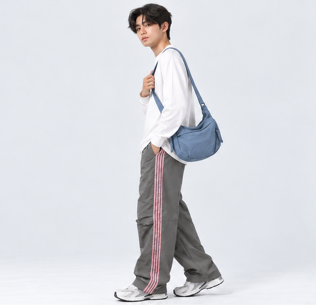 Everyday Sling Shoulder Bag | Dusty Blue
