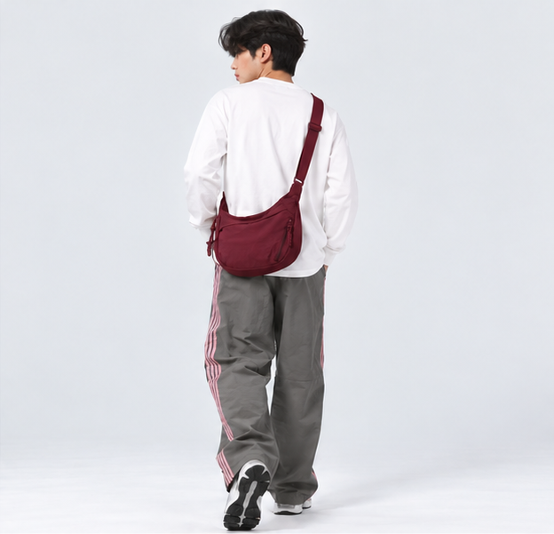 Everyday Sling Shoulder Bag | Burgundy