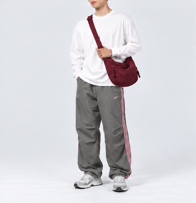 Everyday Sling Shoulder Bag | Burgundy