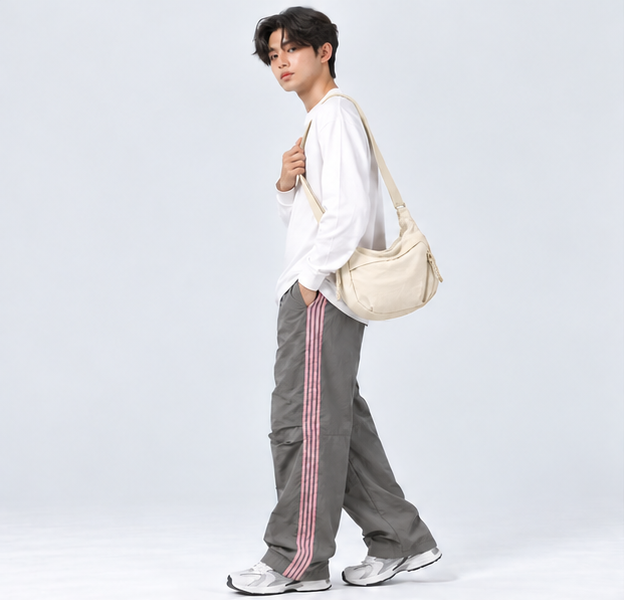 Everyday Sling Shoulder Bag | Ivory Cream