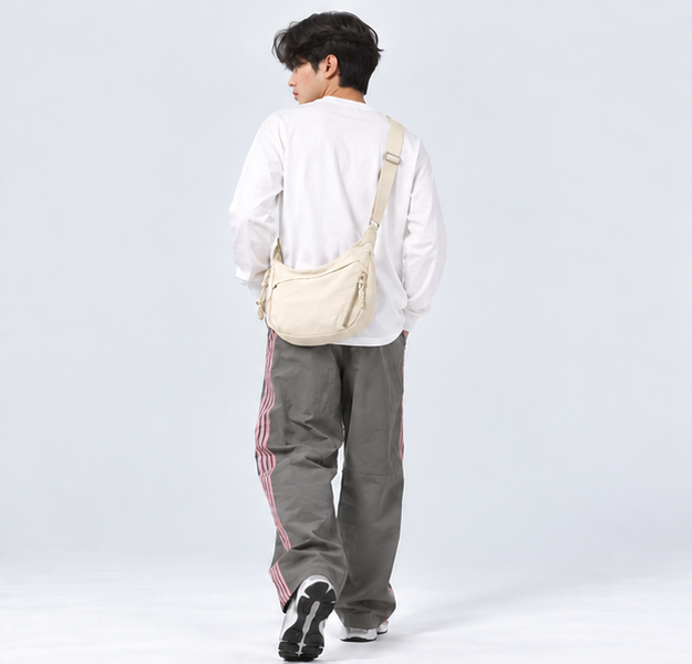 Everyday Sling Shoulder Bag | Ivory Cream