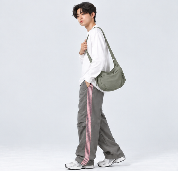 Everyday Sling Shoulder Bag | Sage Olive