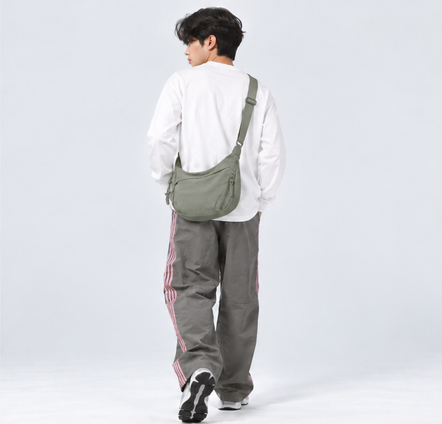 Everyday Sling Shoulder Bag | Sage Olive