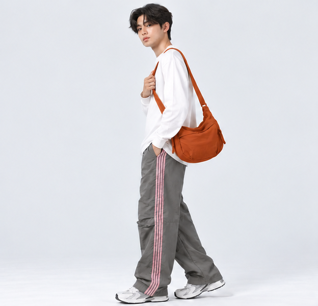 Everyday Sling Shoulder Bag | Burnt Orange