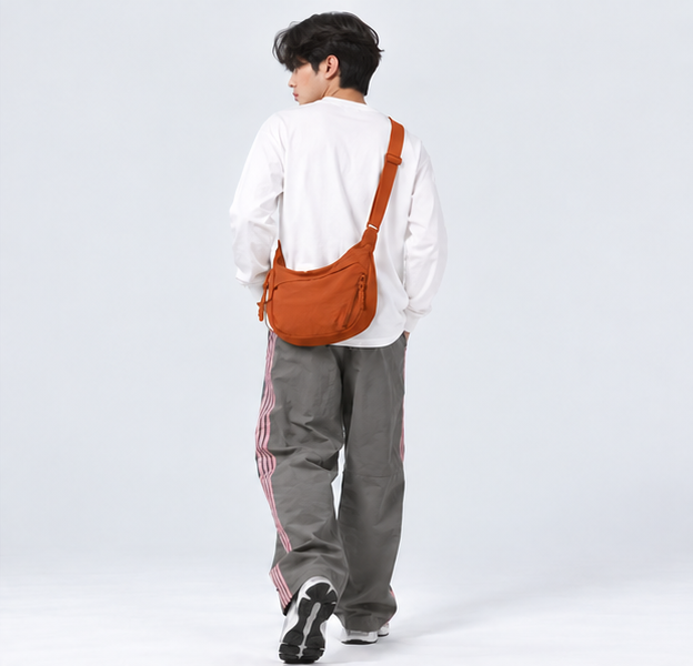 Everyday Sling Shoulder Bag | Burnt Orange