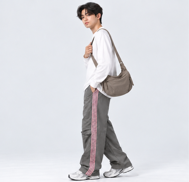 Everyday Sling Shoulder Bag | Taupe Grey
