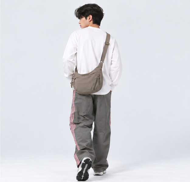 Everyday Sling Shoulder Bag | Taupe Grey