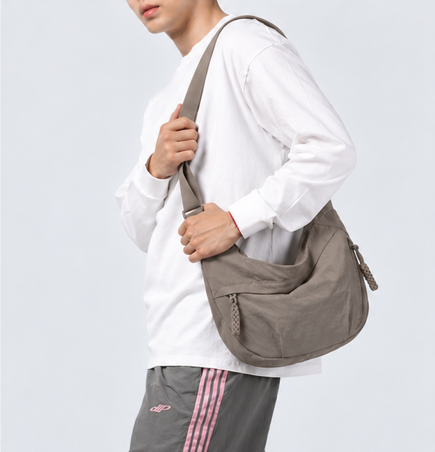 Everyday Sling Shoulder Bag | Taupe Grey